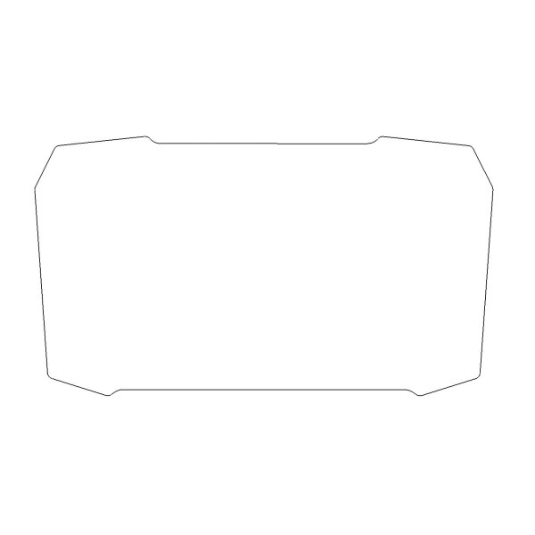 Puig Puig dashboard protector | clear | triumph tiger 900 2020>2023